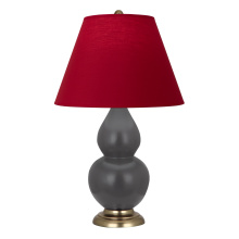 Robert Abbey MCR50R - Matte Ash Small Double Gourd Accent Lamp