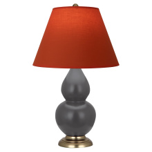 Robert Abbey MCR50T - Matte Ash Small Double Gourd Accent Lamp