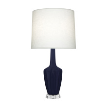 Robert Abbey MMB35 - Matte Midnight Blue Small Emma Accent Lamp