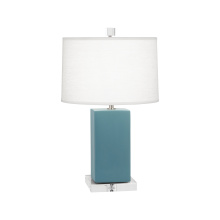 Robert Abbey MOB90 - Matte Steel Blue Small Harvey Accent Lamp