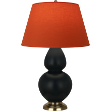 Robert Abbey MOS20T - Matte Obsidian Double Gourd Table Lamp