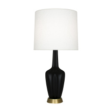 Robert Abbey MOS36 - Matte Obsidian Small Emma Accent Lamp