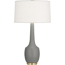 Robert Abbey MST70 - Matte Smokey Taupe Delilah Table Lamp