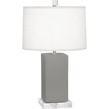 Robert Abbey MST90 - Matte Smokey Taupe Small Harvey Accent Lamp