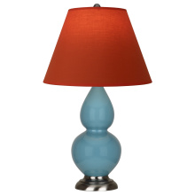Robert Abbey OB12T - Steel Blue Small Double Gourd Accent Lamp