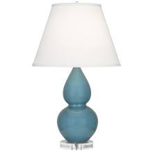 Robert Abbey OB13X - Steel Blue Small Double Gourd Accent Lamp