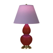 Robert Abbey OX10L - Oxblood Small Double Gourd Accent Lamp