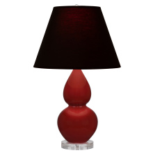 Robert Abbey OX13K - Oxblood Small Double Gourd Accent Lamp