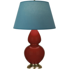 Robert Abbey OX20B - Oxblood Double Gourd Table Lamp