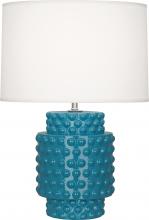 Robert Abbey PC801 - Peacock Small Dolly Accent Lamp