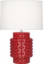 Robert Abbey RR801 - Ruby Red Small Dolly Accent Lamp
