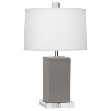 Robert Abbey ST990 - Smokey Taupe Small Harvey Accent Lamp