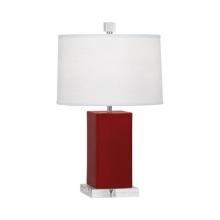 Robert Abbey OX990 - Oxblood Small Harvey Accent Lamp