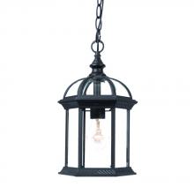Acclaim Lighting 5276BK - Dover Collection Hanging Lantern 1-Light Outdoor Matte Black Light Fixture