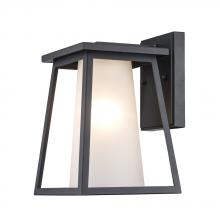 Trans Globe 51391 BK - 1LT WALL LANTERN-MED-INNER CYL