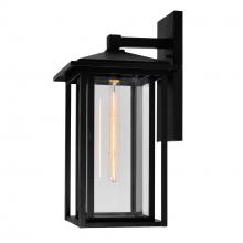 CWI Lighting 0417W11-1-101 - Crawford 1 Light 11in Black Outdoor Wall Light