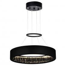 CWI Lighting 1040P20-101 - Rosalina Integrated LED 20in Matte Black Chandelier