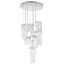 CWI Lighting 1090P20-10-269 - Carolina Integrated LED 20in Pewter Chandelier