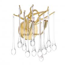 CWI Lighting 1094W10-2-620 - Anita 2 Light Gold Leaf Wall Sconce