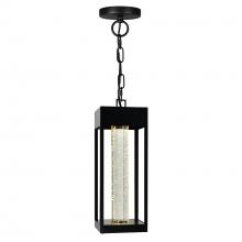 CWI Lighting 1696P5-1-101 - Rochester Integrated LED Black Outdoor Pendant