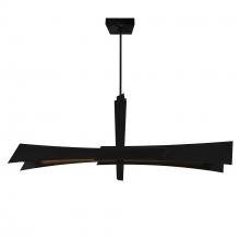 CWI Lighting 1717P72-101 - Solara Integrated LED 72in Black Chandelier
