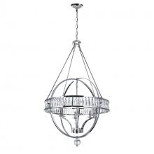 CWI Lighting 9957P30-6-601 - Arkansas 6 Light Chrome Chandelier