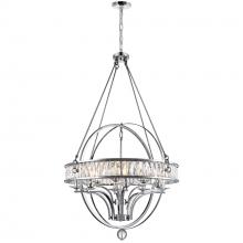 CWI Lighting 9957P42-12-601 - Arkansas 12 Light Chrome Chandelier