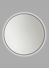 Generation Lighting MREL1431MBK - CADRE 36 RD EL MIRROR MBK