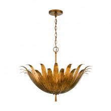 Capital 349541AG - 4 Light Pendant
