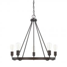 Capital 420061BZ - Five Light Chandelier
