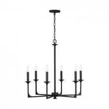 Capital 437361BI - 6 Light Chandelier