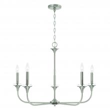 Capital 448951BN - 5 Light Chandelier
