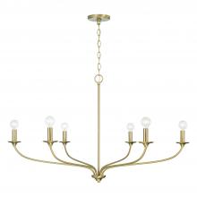 Capital 449961MA - 6 Light Chandelier