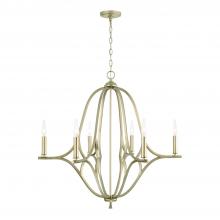Capital 450061BS - 6 Light Chandelier
