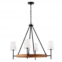 Capital 450841WK-709 - 4 Light Chandelier