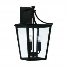 Capital 947931BK - 3 Light Outdoor Wall Lantern