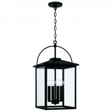 Capital 948042BK - 4 Light Outdoor Hanging Lantern