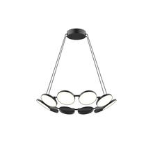 Kuzco Lighting Inc CH72225-BK - Novel 25-in Black LED Chandeliers