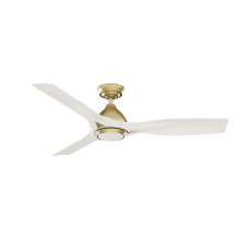 Casablanca Fan Company 53467 - Casablanca 54 inch Elise ENERGY STAR® Alturas Gold Damp Rated Ceiling Fan with LED Light Kit