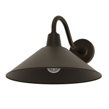 Hunter 46023 - Hunter Skyflow Matte Bronze 1 Light Medium