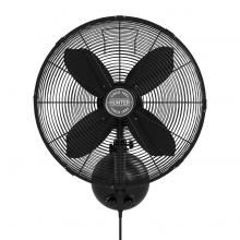 Hunter 97318 - Hunter Wall Fan Black Matte