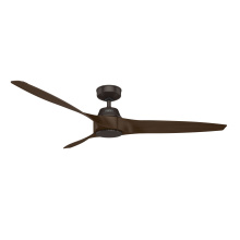 Hunter 53649 - Hunter 60 inch Mosley ENERGY STAR® Premier Bronze Damp Rated Ceiling Fan and Wall Control