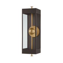 Troy B4927-TBZ/PBR - Garvey Wall Sconce
