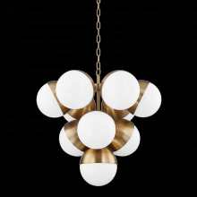 Troy F1526-PBR - Cupertino Chandelier