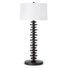 Regina Andrew 13-1222EB - Regina Andrew Fishbone Buffet Table Lamp (Ebony)