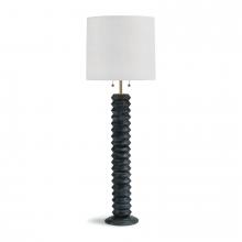 Regina Andrew 14-1018EB - Regina Andrew Accordion Floor Lamp (Ebony)
