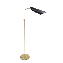 Regina Andrew 14-1067BBNB - Regina Andrew Vest Floor Lamp (Blackened Brass and Natural Brass)