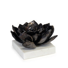 Regina Andrew 20-1483BLKZ - Regina Andrew Succulent Sculpture 1 (Blackened Zinc)