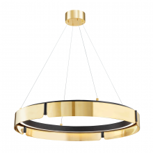 Hudson Valley 2933-AGB/BK - Tribeca Chandelier