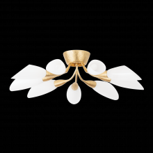 Hudson Valley 3031-VGL - ENFIELD Semi Flush